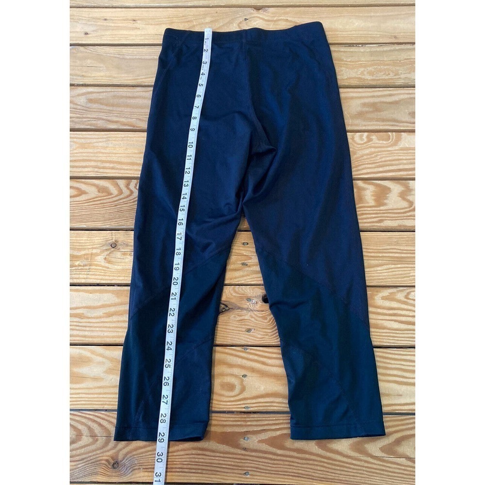 Nike Dri Fit Crop Leggings Size Medium Women’s Black - Picture 5 of 8